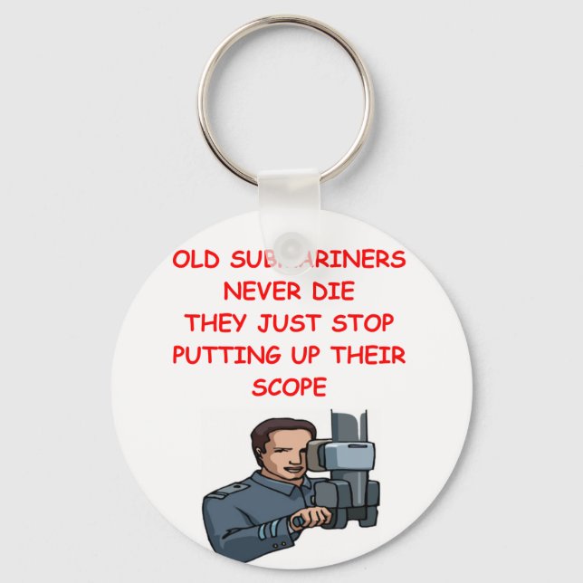 SUBmariners never die Key Ring (Front)