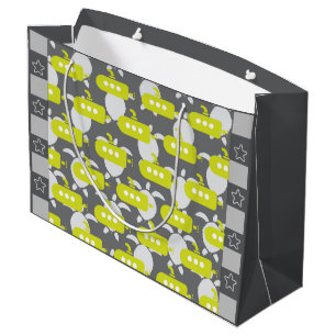 Submarines & Turtles Large Gift Bag