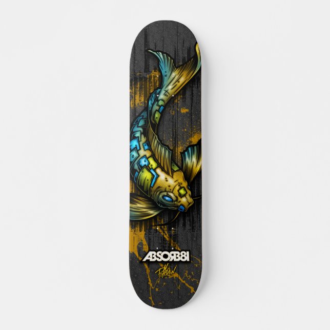 SUBMERGE/Koi Skateboard (Front)