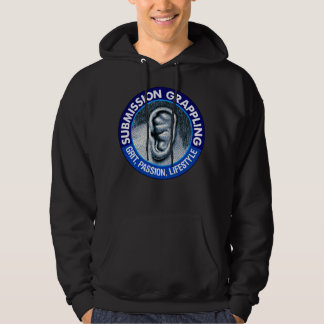 Submission grappler   cauliflower ear   jiu jitsu, hoodie