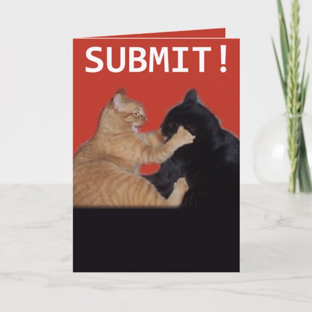 Submit! Valentine Holiday Card (Front)