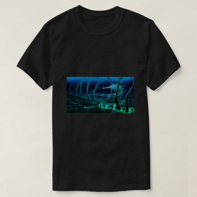 Subnautica Ghost Reaper T-Shirt (Design Front)