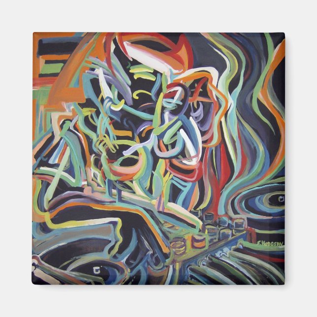 SubRosa DJ Magnet (Front)