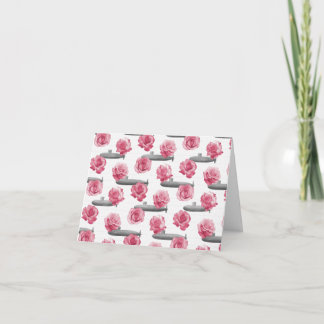 Subs and Roses - Submarine Note Card