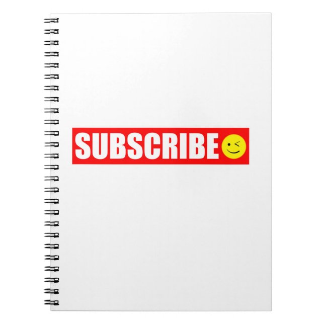 Subscribe Notebook (Front)