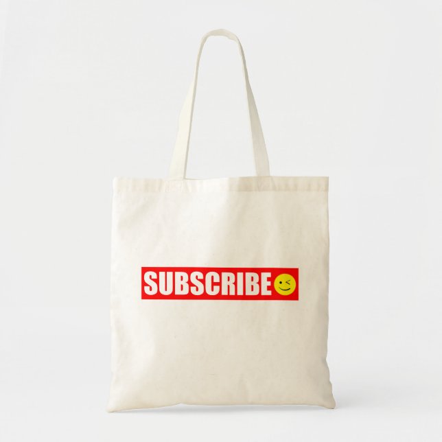 Subscribe Tote Bag (Front)