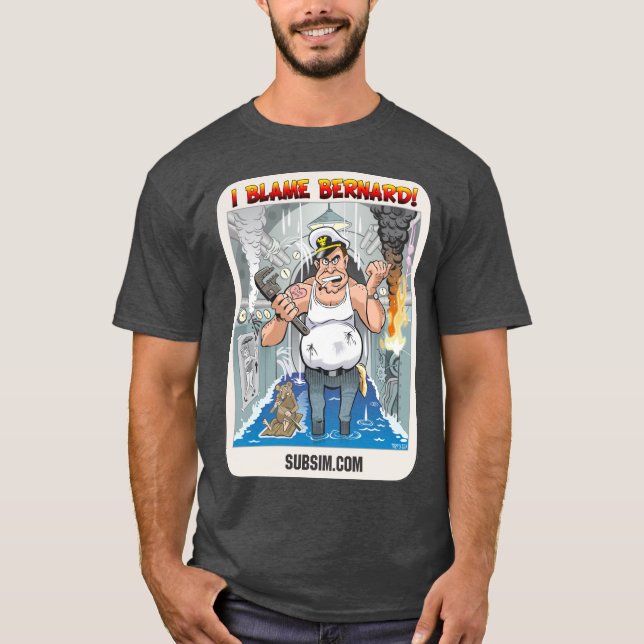 SUBSIM Blame Bernard t-shirt (Front)