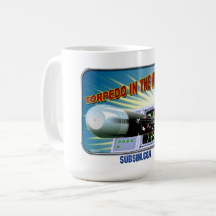 SUBSIM Torpedo in the Water Jumbo mug