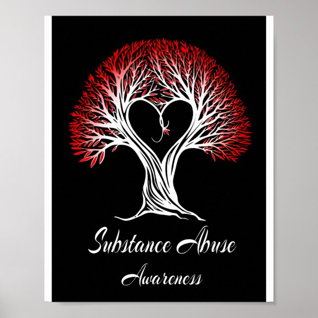 Substance Abuse Autism Awareness Poster (Front)