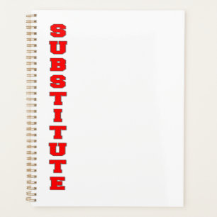 Substitute Planner