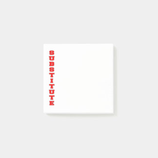 Substitute Post-it Notes