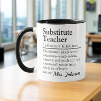 Substitute Teacher Definition Custom Appreciation