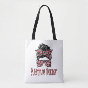 Substitute Teacher Gift Tote Bag