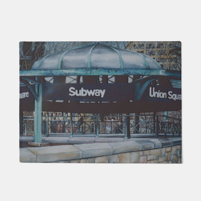 Subterranean Blues Doormat (Front)