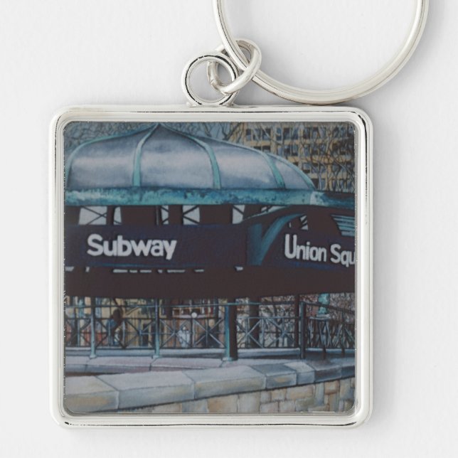 Subterranean Blues Key Ring (Front)