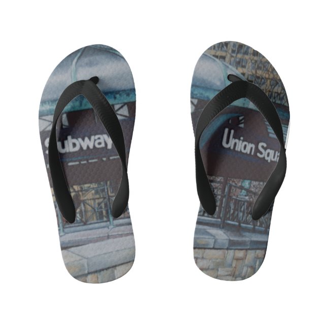Subterranean Blues Kid's Thongs (Footbed)