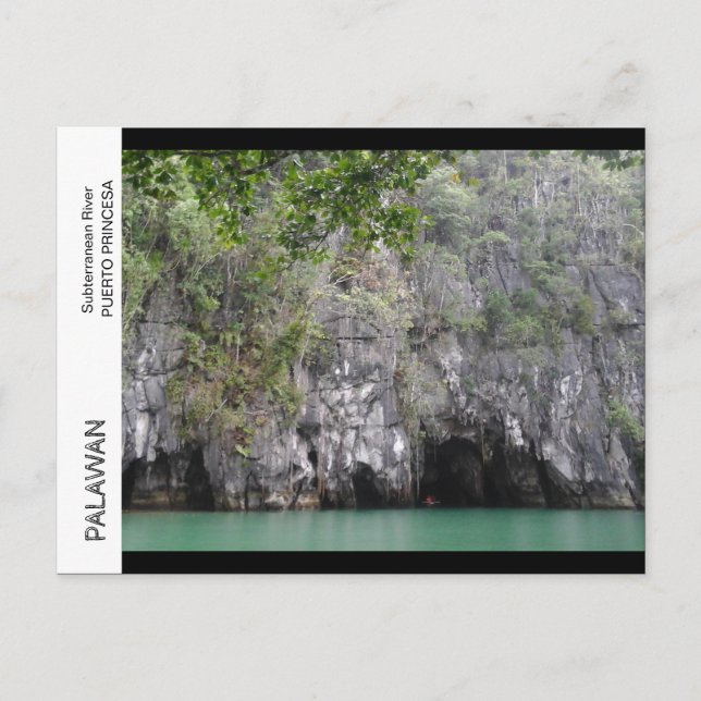 Subterranean River, Palawan Postcard (Front)
