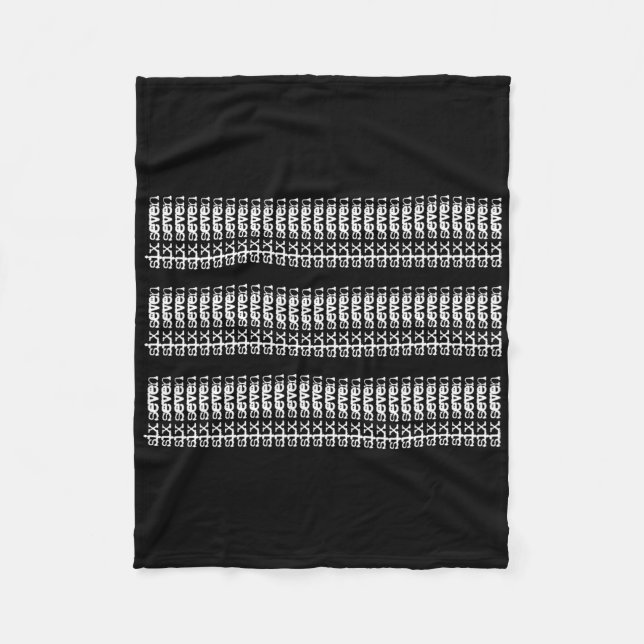 Subtle 67 Six Seven Brainrot _4  Fleece Blanket (Front)