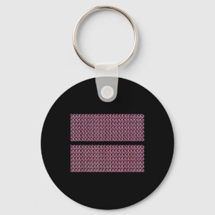 Subtle 67 Six Seven Brainrot Hidden Message Gen Al Key Ring