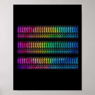 Subtle 67 Six Seven Brainrot Hidden Message Gen Al Poster