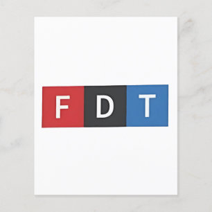 Subtle Anti-Trump FDT Anti-Maga Democrats Flyer