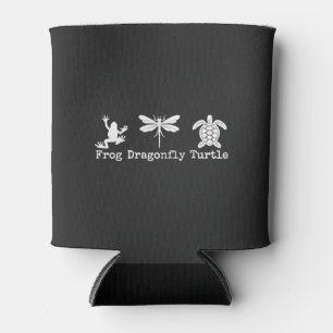 Subtle Anti-Trump FDT Anti-Maga Frog Turtle Can Cooler