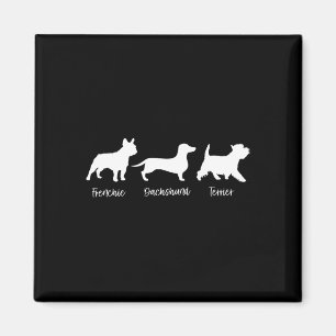 Subtle Anti Trump Foxtrots Deltas Tangos Dog Lover Magnet