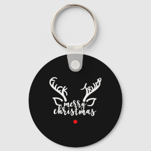 Subtle Anti Trump Hidden Message Christmas Reindee Key Ring