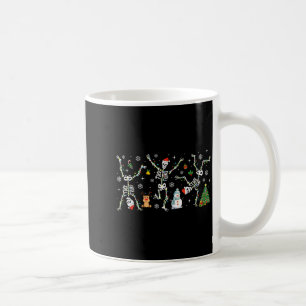 Subtle Anti Trump Hidden Message Dancing Skeleton Coffee Mug