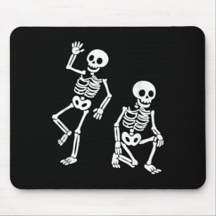 Subtle Anti Trump Hidden Message Dancing Skeleton Mouse Pad