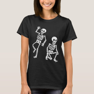 Subtle Anti Trump Hidden Message Dancing Skeleton T-Shirt