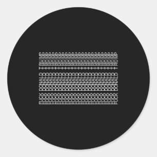 Subtle Anti Trump Hidden Message Sarcastic Feminis Classic Round Sticker
