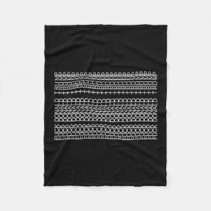Subtle Anti Trump Hidden Message Sarcastic Feminis Fleece Blanket