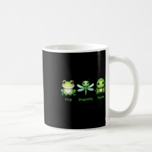 Subtle Anti-trump Political Humor Frog Dragonfly T Coffee Mug