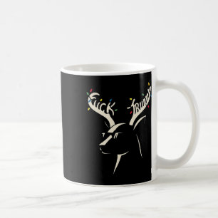 Subtle Anti Trump Reindeer Xmas Hidden Message Coffee Mug
