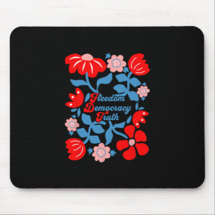 Subtle Anti-trump Resistance Is Patriotic 4th Of J Mouse Pad