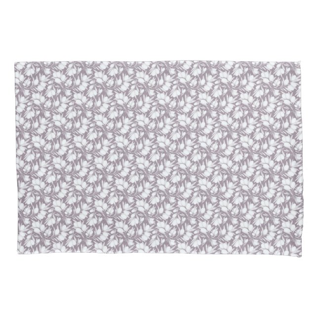 Subtle Berry Branch Pair of pillowcases (Front-Left)