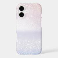 Subtle Blush and Lilac Glitter Bokeh Elegant