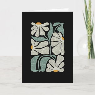 Subtle Boho Flowers Anti Trump2  Card