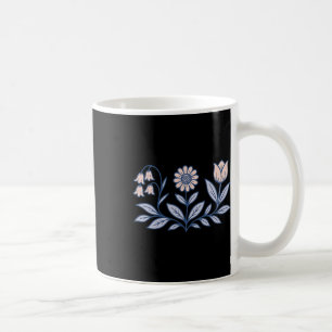 Subtle Boho Flowers Anti Trump Coffee Mug