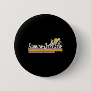 Subtle Boho Flowers Trump Resist Shirt Foxglove Da 6 Cm Round Badge