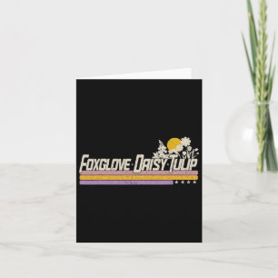 Subtle Boho Flowers Trump Resist Shirt Foxglove Da Card