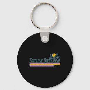Subtle Boho Flowers Trump Resist Shirt Foxglove Da Key Ring
