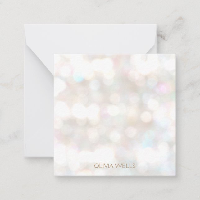  Subtle Bokeh   Card (Front)