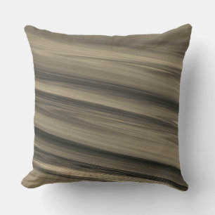 Subtle Brown Stripe Cushion