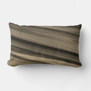  Subtle Brown Stripe  Lumbar Cushion