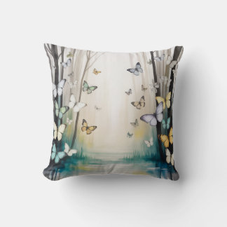 Subtle Butterfly  Cushion