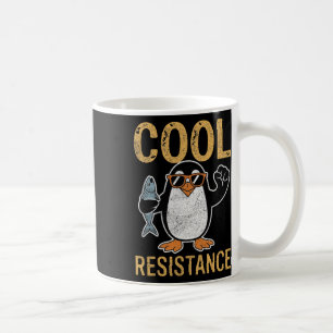 Subtle Cool Resistance Penguin Tariffs Protest Ant Coffee Mug