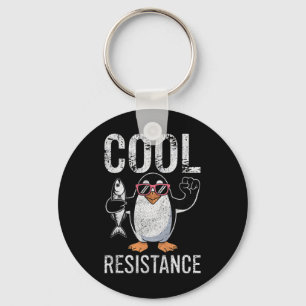 Subtle Cool Resistance Penguin Tariffs Protest Ant Key Ring
