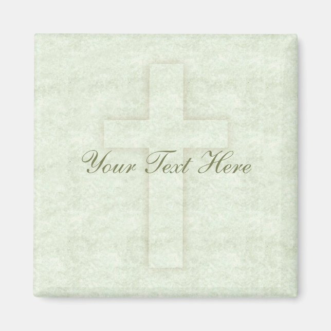 Subtle Cross Magnet (Front)